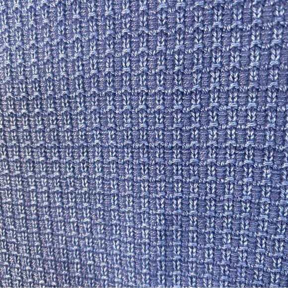 The Territory Ahead Blue Long Sleeve Knit Cotton Blend Sweater Size Large - Picture 5 of 9